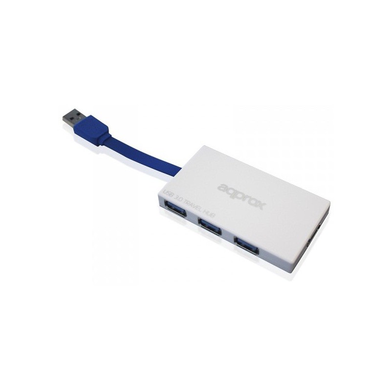 Hub aqprox de 4 Ports USB 3.0 / Blanc Hub aqprox de 4 Ports USB 3.0 / Blanc