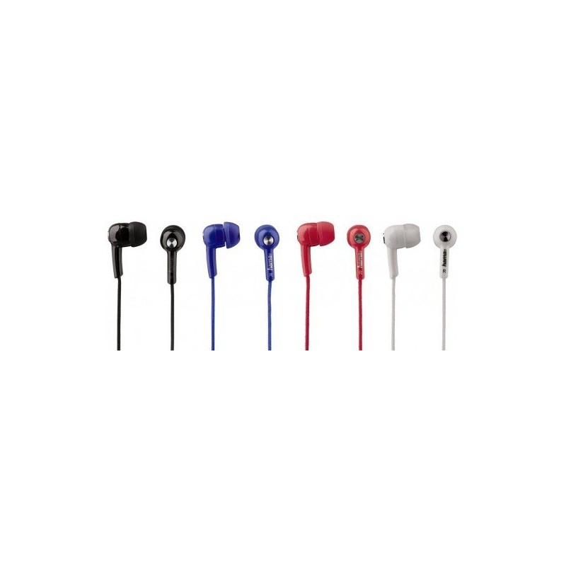 Ecouteurs stéréo intra-auriculaires Hama "Basic" Ecouteurs stéréo intra-auriculaires Hama "Basic"