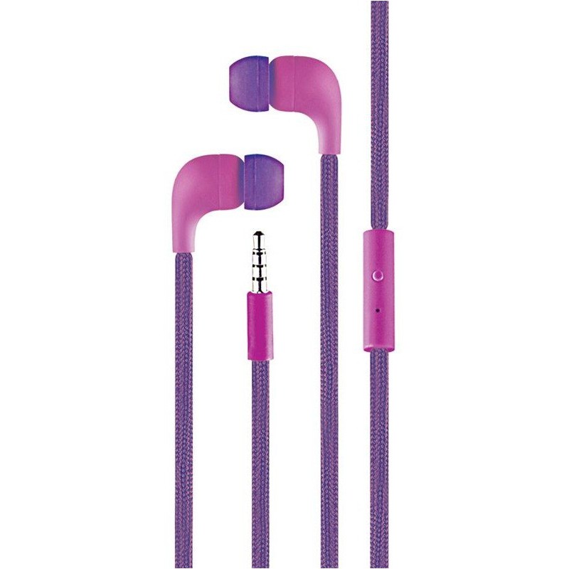Ecouteur Cliptec BME767 avec microphone / Violet Ecouteur Cliptec BME767 avec microphone / Violet