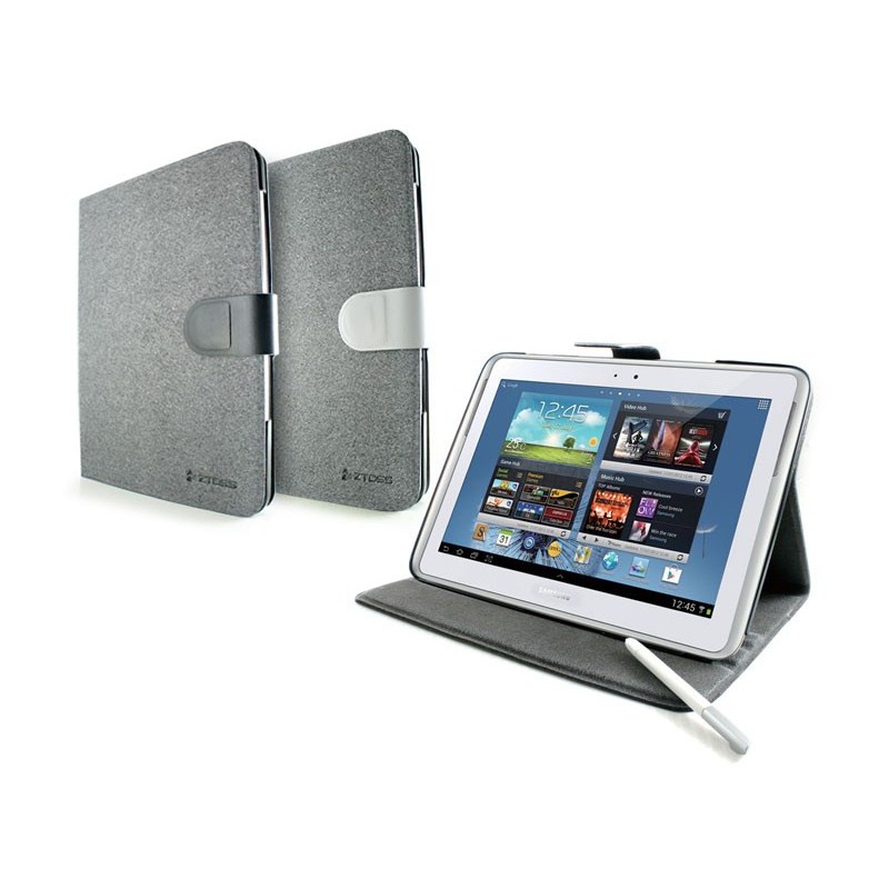 Etui CLiPtec SSS382 pour tablette Samsung 10.1" / Gris Etui CLiPtec SSS382 pour tablette Samsung 10.1" / Gris