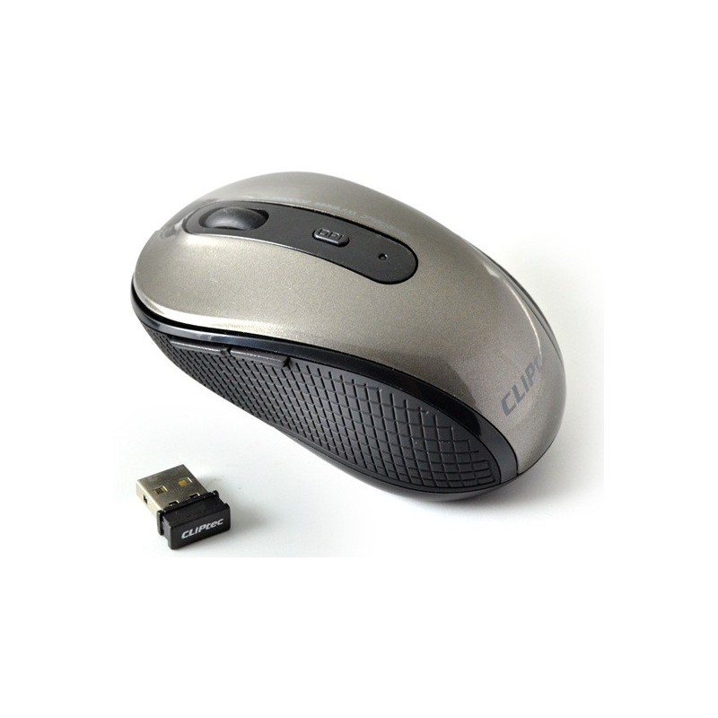 Souris optique sans fil CLiPtec COMFORT-LINE RZS825 / Gris Souris optique sans fil CLiPtec COMFORT-LINE RZS825 / Gris