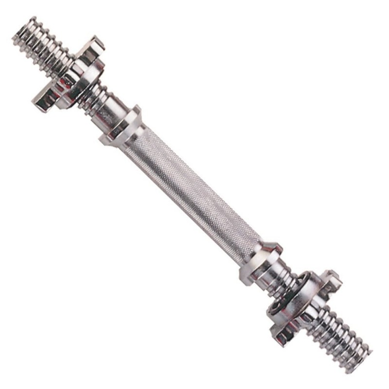 Barre de musculation courte Zimota IR4020 30x350 mm avec 2 écrous Barre de musculation courte Zimota IR4020 30x350 mm avec 2 écrous