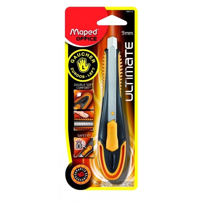 Cutteur Maped Ultimate Gaucher 9 mm Cutteur Maped Ultimate Gaucher 9 mm