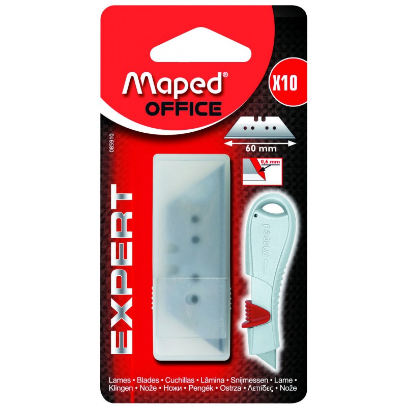 10x Lames Cutteur Maped Expert en blister 10x Lames Cutteur Maped Expert en blister
