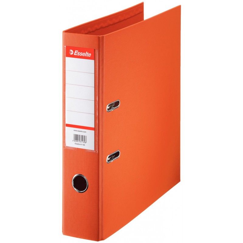 Classeur à levier Esselte A4 Standard 75 mm / Orange Classeur à levier Esselte A4 Standard 75 mm / Orange