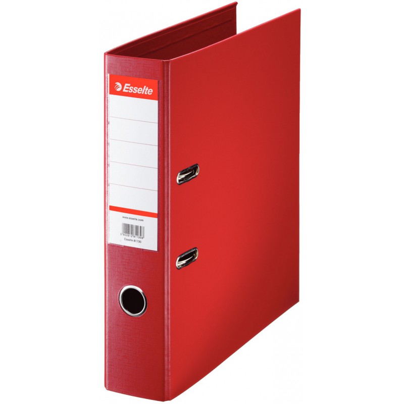 Classeur à levier Esselte A4 Standard 75 mm / Rouge Classeur à levier Esselte A4 Standard 75 mm / Rouge