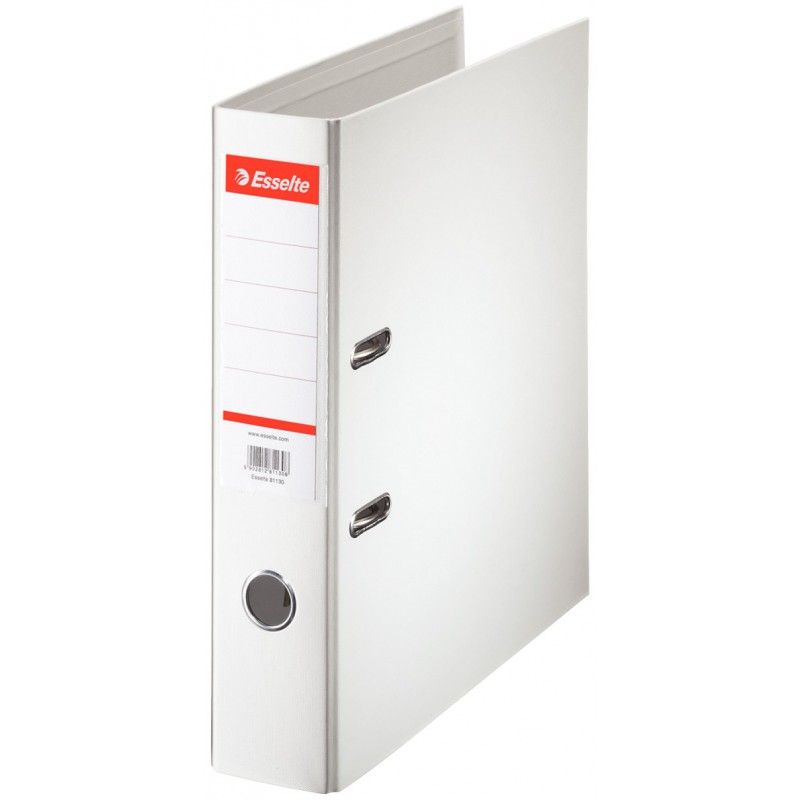 Classeur à levier Esselte A4 Standard 75 mm / Blanc Classeur à levier Esselte A4 Standard 75 mm / Blanc