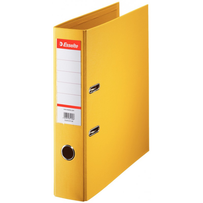 Classeur à levier Esselte A4 Standard 75 mm / Jaune Classeur à levier Esselte A4 Standard 75 mm / Jaune