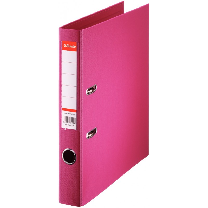 Classeur à levier Esselte A4 Standard 50 mm / Fuchsia Classeur à levier Esselte A4 Standard 50 mm / Fuchsia