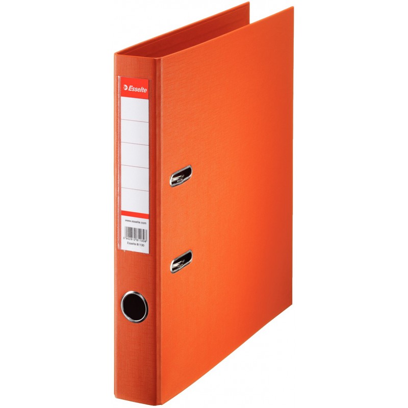 Classeur à levier Esselte A4 Standard 50 mm / Orange Classeur à levier Esselte A4 Standard 50 mm / Orange
