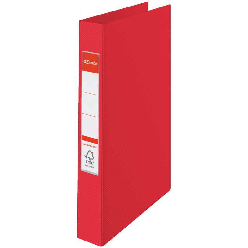 Classeur à anneaux Esselte A4 Standard 35 mm / Rouge Classeur à anneaux Esselte A4 Standard 35 mm / Rouge