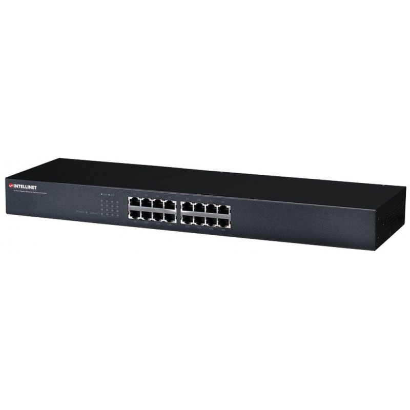 Switch Intellinet rackable Gigabit Ethernet 16 ports Switch Intellinet rackable Gigabit Ethernet 16 ports