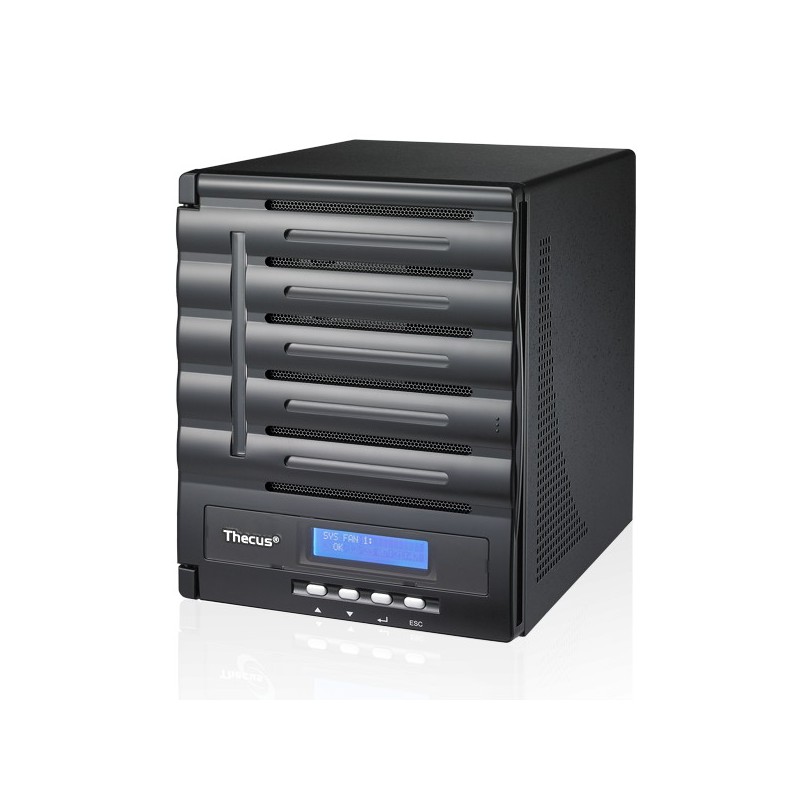 Serveur NAS 5 Baies Thecus N5550 / 10To Serveur NAS 5 Baies Thecus N5550 / 10To