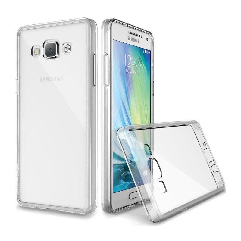 Coque en Silicone pour Samsung Galaxy A7 / Transparent Coque en Silicone pour Samsung Galaxy A7 / Transparent
