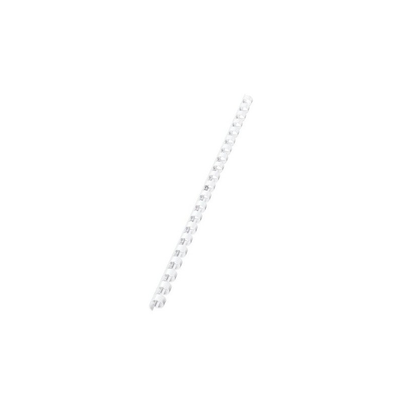 10 Reliures Spirale Plastique 10mm Blanc 10 Reliures Spirale Plastique 10mm Blanc