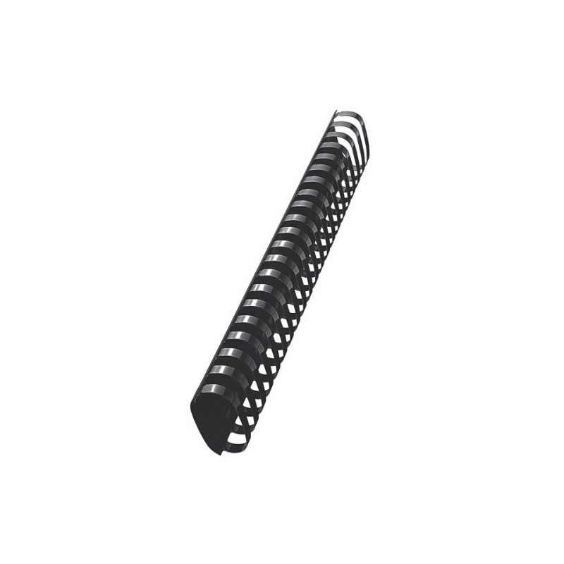 10 Reliures Spirale Plastique 51mm Noir 10 Reliures Spirale Plastique 51mm Noir