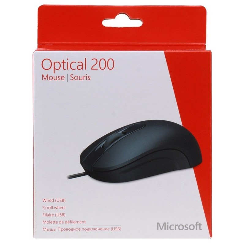 Souris Optique Microsoft USB 200 Souris Optique Microsoft USB 200