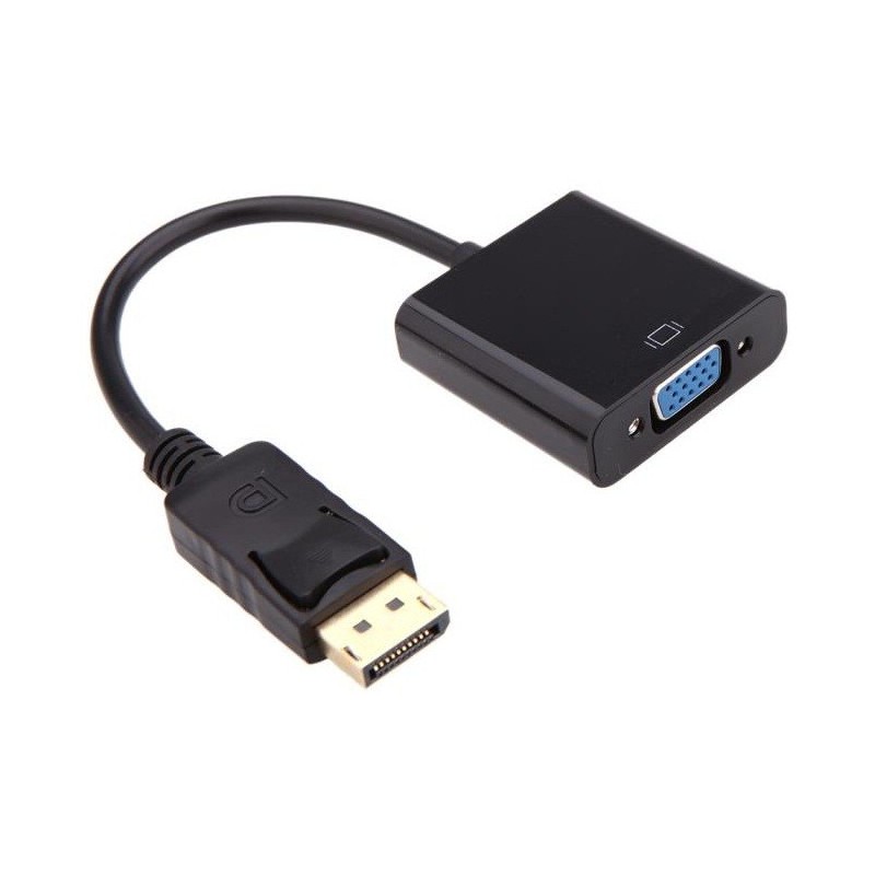 Adaptateur DisplayPort Mâle vers VGA Femelle Adaptateur DisplayPort Mâle vers VGA Femelle