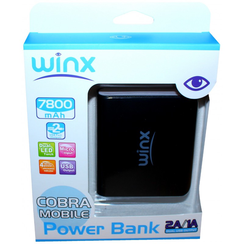 Power Bank Winx 7800 mAh / Rose Power Bank Winx 7800 mAh / Rose