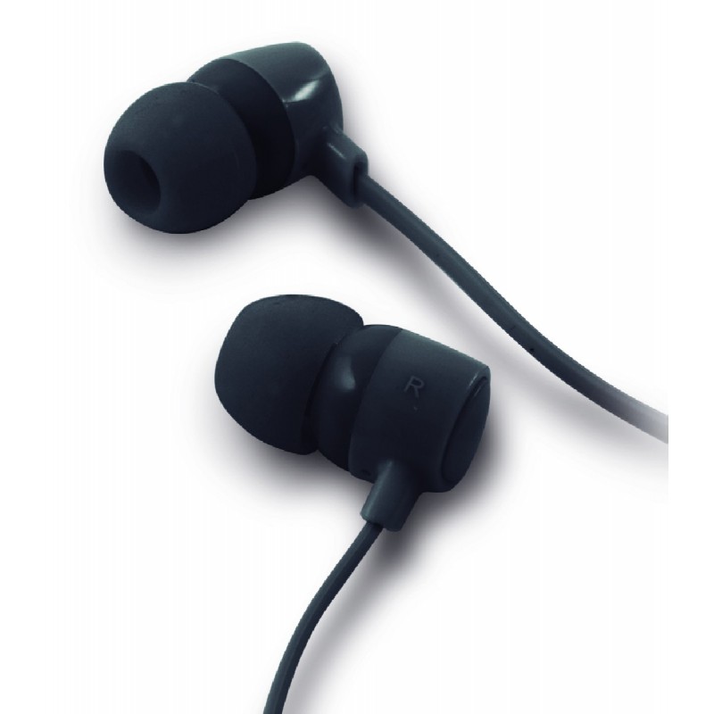 Ecouteurs avec Micro Ksix Go & Play / Noir Ecouteurs avec Micro Ksix Go & Play / Noir