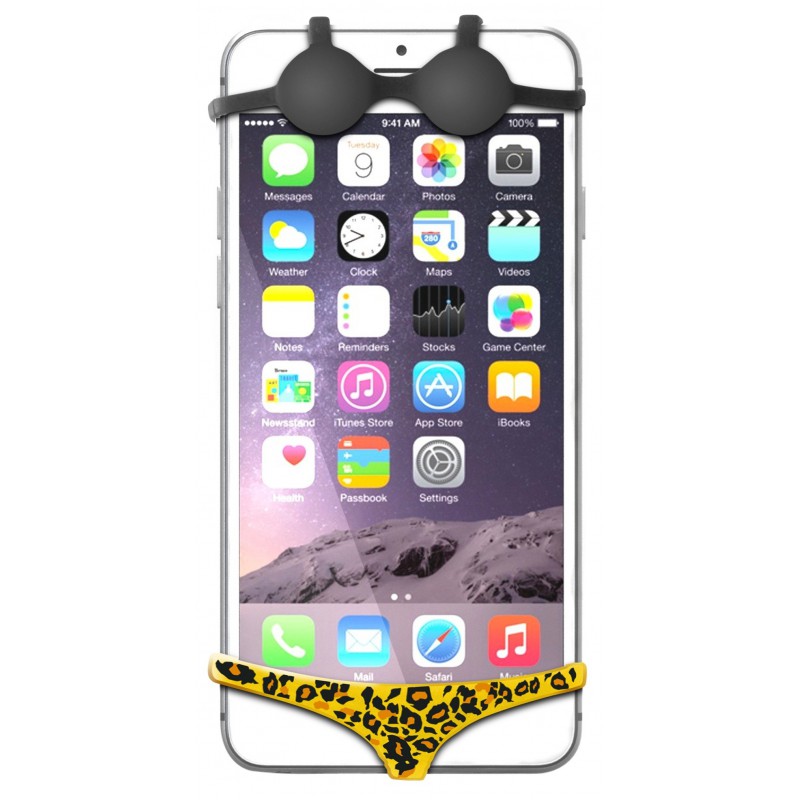 Habillage Smartphone Ksix Bikini Noir Habillage Smartphone Ksix Bikini Noir