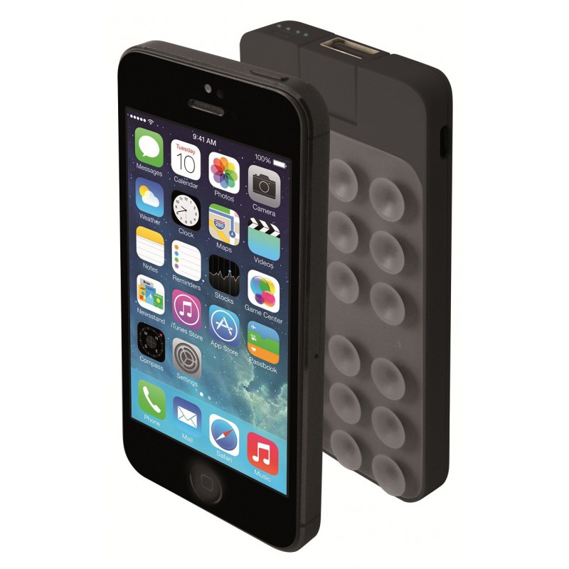 Power Bank Ksix 3000 mAh / Noir Power Bank Ksix 3000 mAh / Noir
