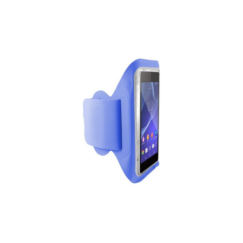 Brassard de sport Ksix pour Smartphone / Bleu Brassard de sport Ksix pour Smartphone / Bleu