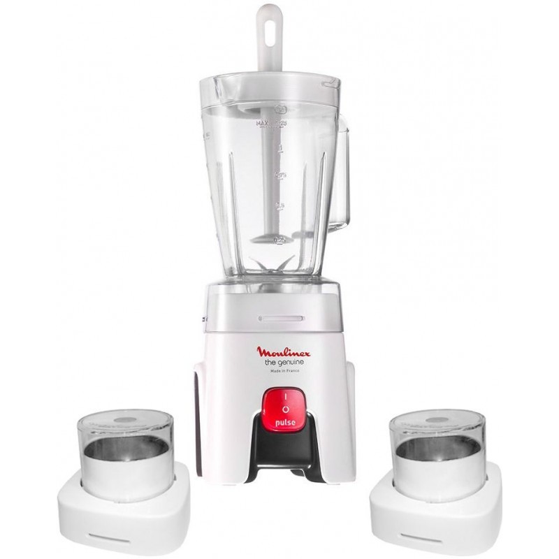Blender Moulinex LM242025 + 2 accessoires / 450W Blender Moulinex LM242025 + 2 accessoires / 450W