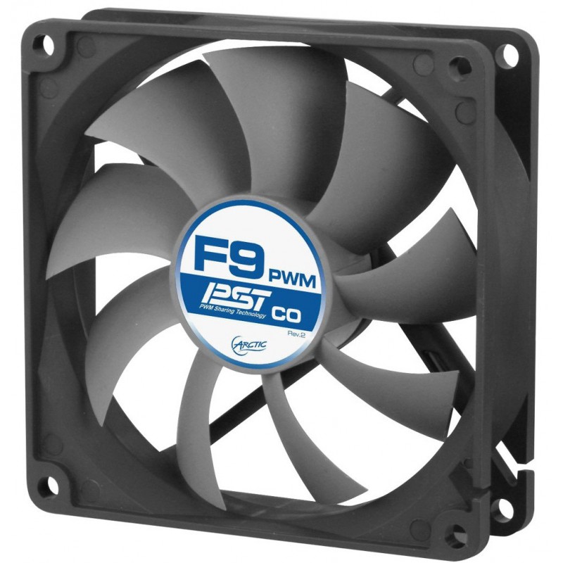 Ventilateur de boîtier Arctic F9 PWM PST CO / 92 mm Ventilateur de boîtier Arctic F9 PWM PST CO / 92 mm