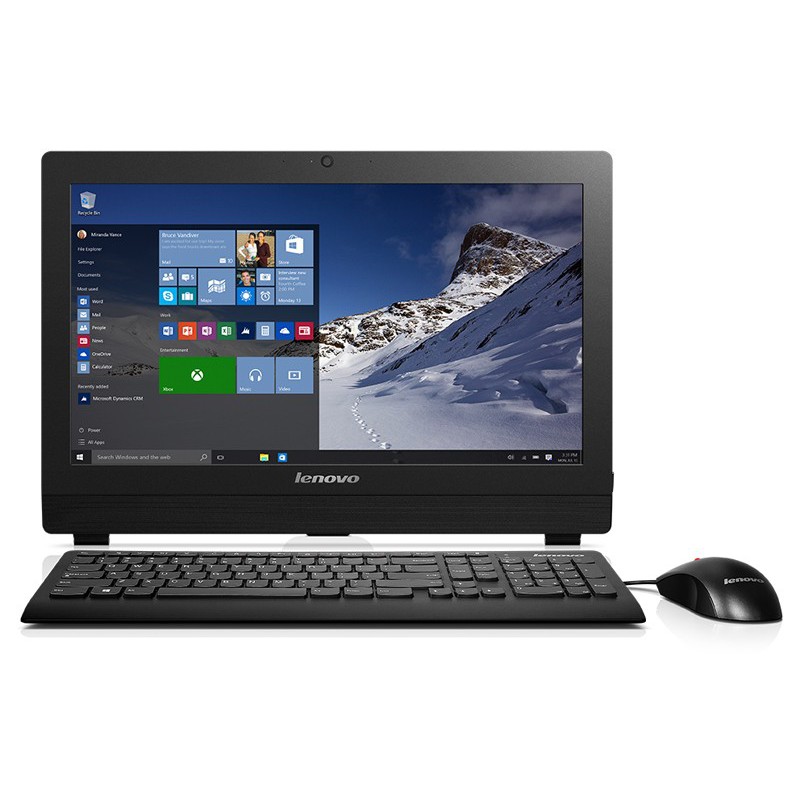 Pc de bureau Lenovo Tout-en-un S200z / Dual Core / 4Go / Noir Pc de bureau Lenovo Tout-en-un S200z / Dual Core / 4Go / Noir