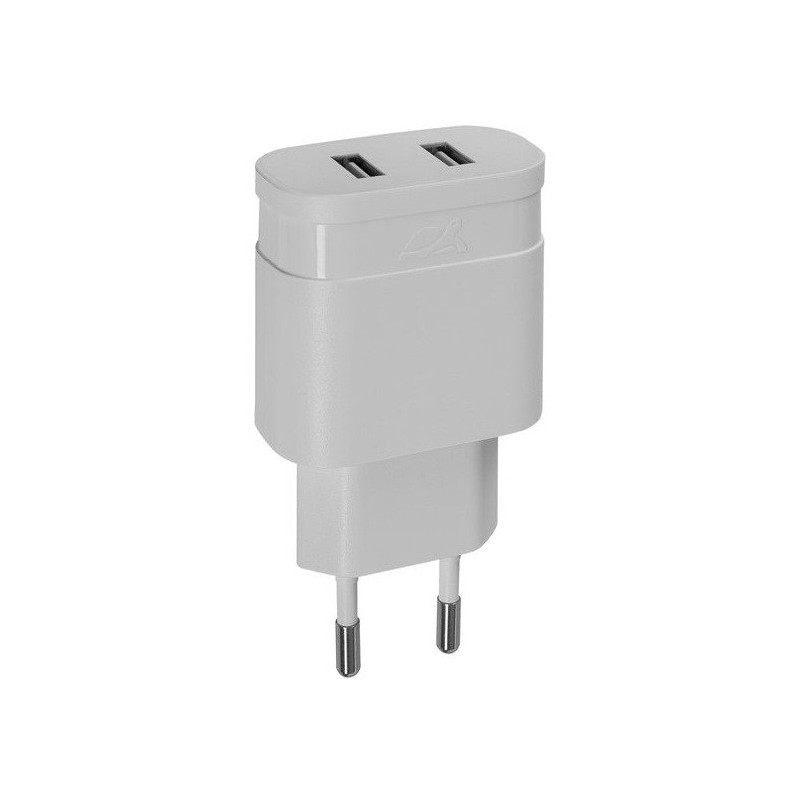 Adaptateur Secteur Rivapower VA4123 W00 EN (2 USB /3.4 A) Adaptateur Secteur Rivapower VA4123 W00 EN (2 USB /3.4 A)