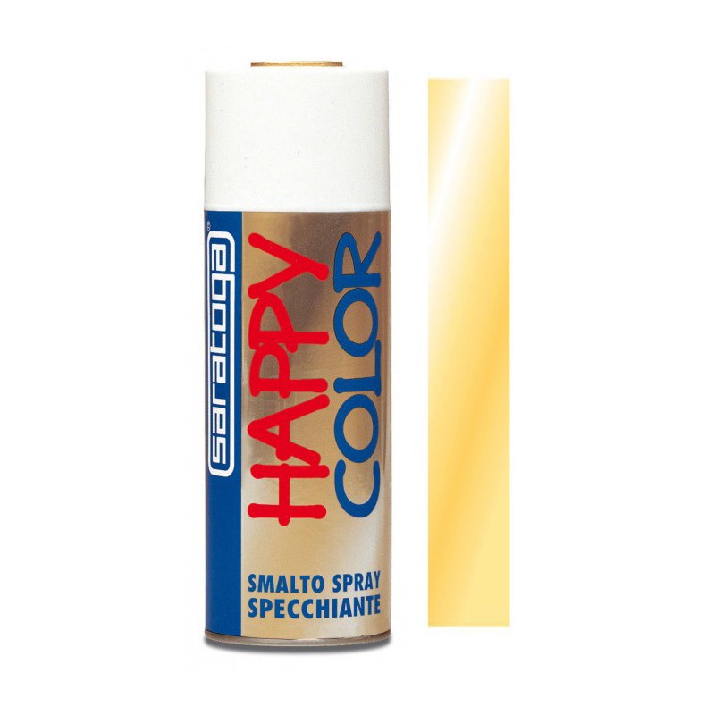 Peinture aérosol Brillant Saratoga Happy Color / Or Poli Peinture aérosol Brillant Saratoga Happy Color / Or Poli