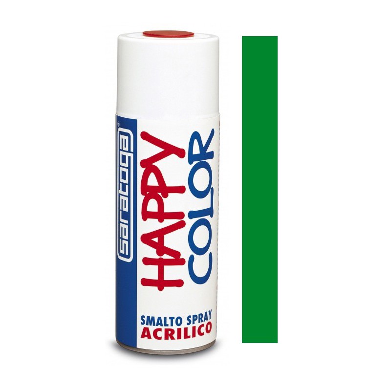 Peinture aérosol Acrylique Saratoga Happy Color / Vert Jaune Peinture aérosol Acrylique Saratoga Happy Color / Vert Jaune