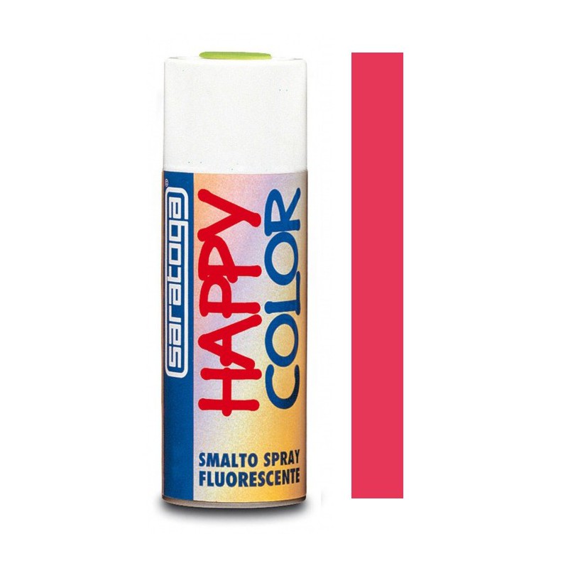 Peinture aérosol Fluorescent Saratoga Happy Color / Rose Lillas Peinture aérosol Fluorescent Saratoga Happy Color / Rose Lillas