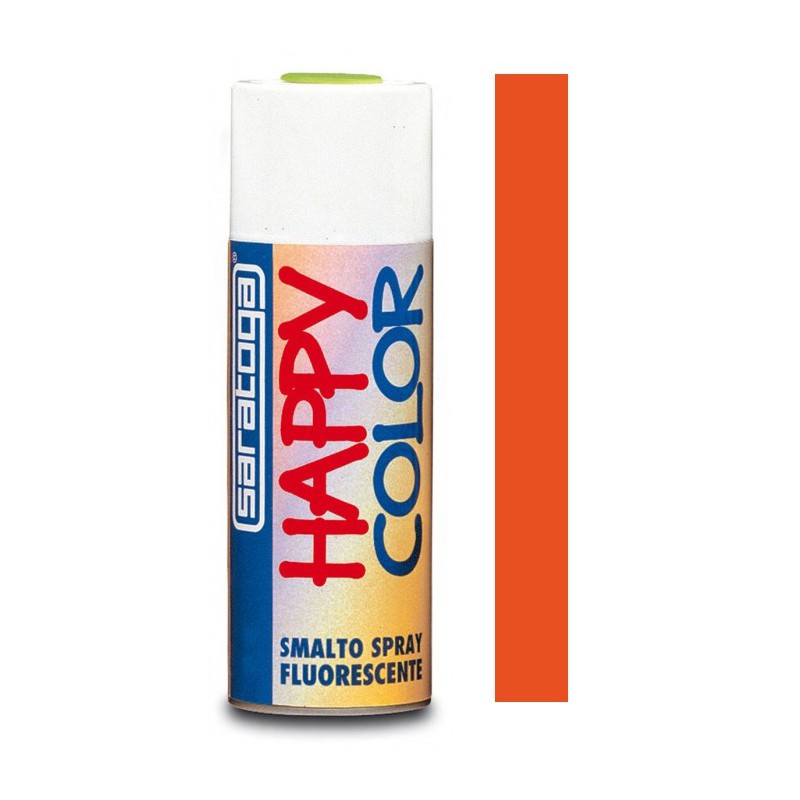 Peinture aérosol Fluorescent Saratoga Happy Color / Orange Peinture aérosol Fluorescent Saratoga Happy Color / Orange