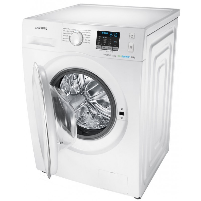Machine à laver Samsung Eco Bubble 8KG / Blanc