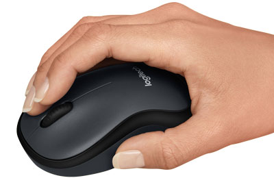 SOURIS LOGITECH M220 - Sans fil - Rose