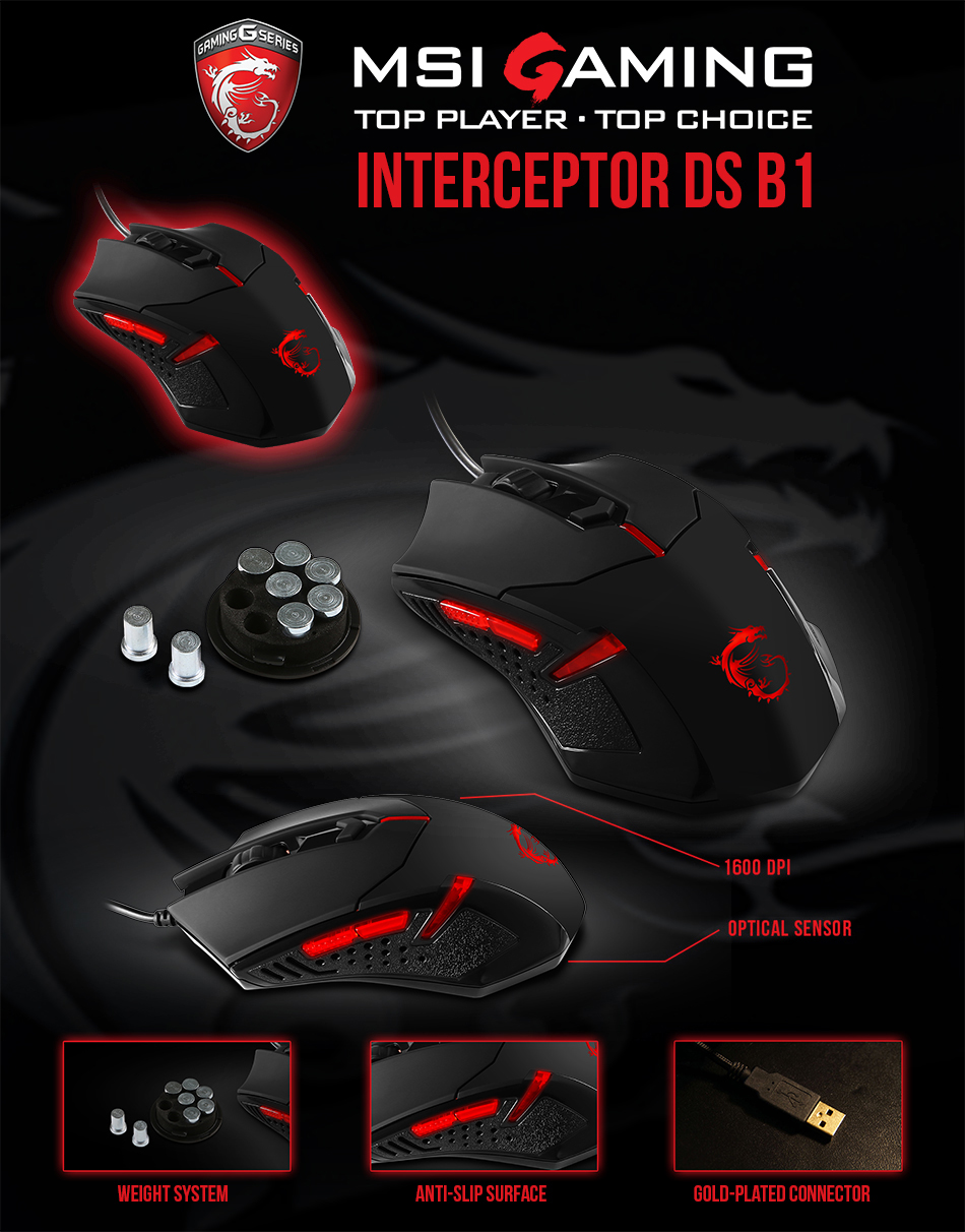 Souris Gamer MSI