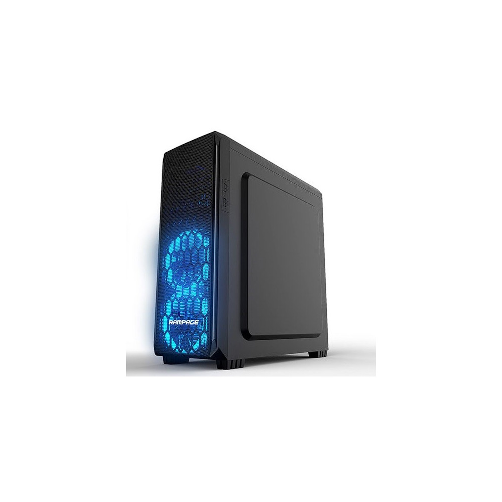 Boitier Gamer Everest Rampage 66W Mesh avec Fenêtre / Noir