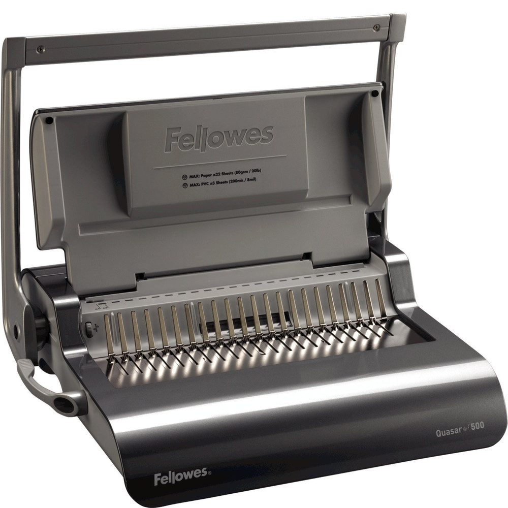 Perforelieur à anneaux plastique Fellowes Quasar+ 500