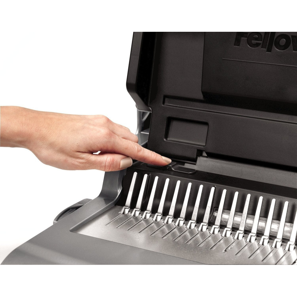Perforelieur à anneaux plastique Fellowes Quasar+ 500