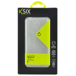 Etui TPU Ksix Flex Pour Nokia 1 / Transparent