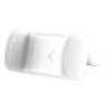 Support voiture rotatif Ksix pour Smartphone / Blanc