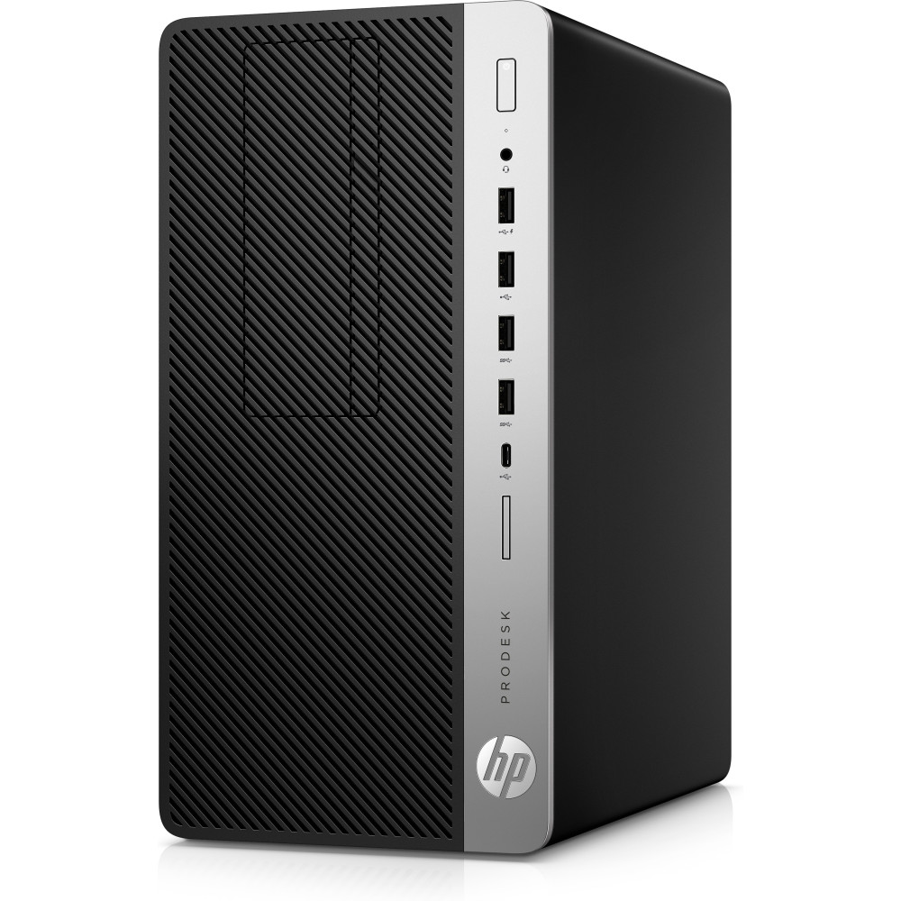 Pc De Bureau HP,Intel® Core™ i3-7100,4 Go de mémoire SDRAM DDR4,Windows 10 Professionnel 64