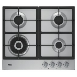 Plaque de cuisson encastrable Beko 4 Feux / Inox