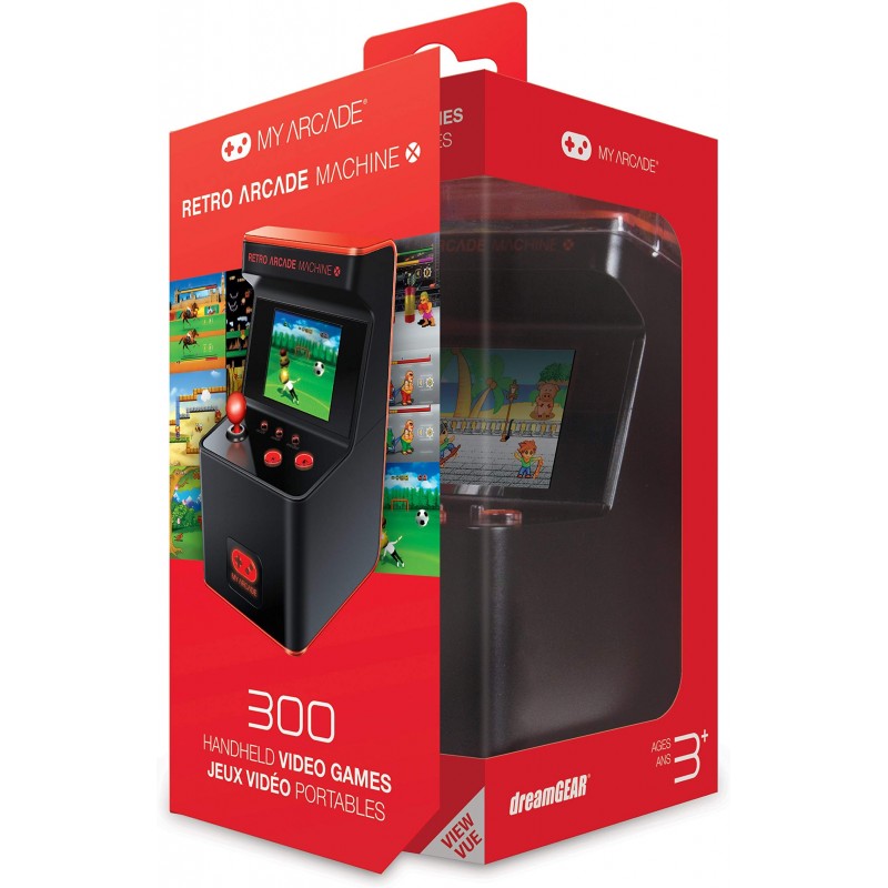 My Arcade Retro Machine Mini Arcade Portátil: Incluye 200 Juegos Retro, Tamaño 5.75 Pulgadas De My Arcade