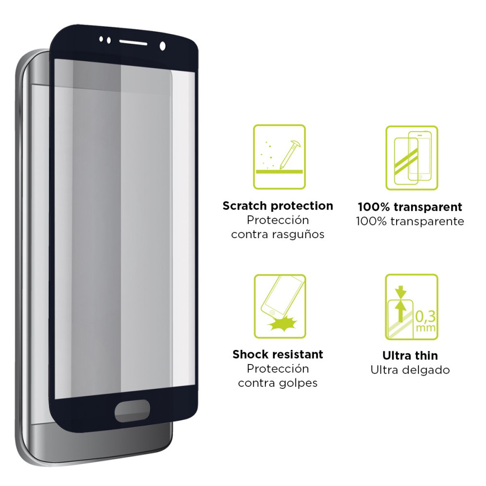 Protection Écran Verre Trempé KSix pour Nokia 7 Plus