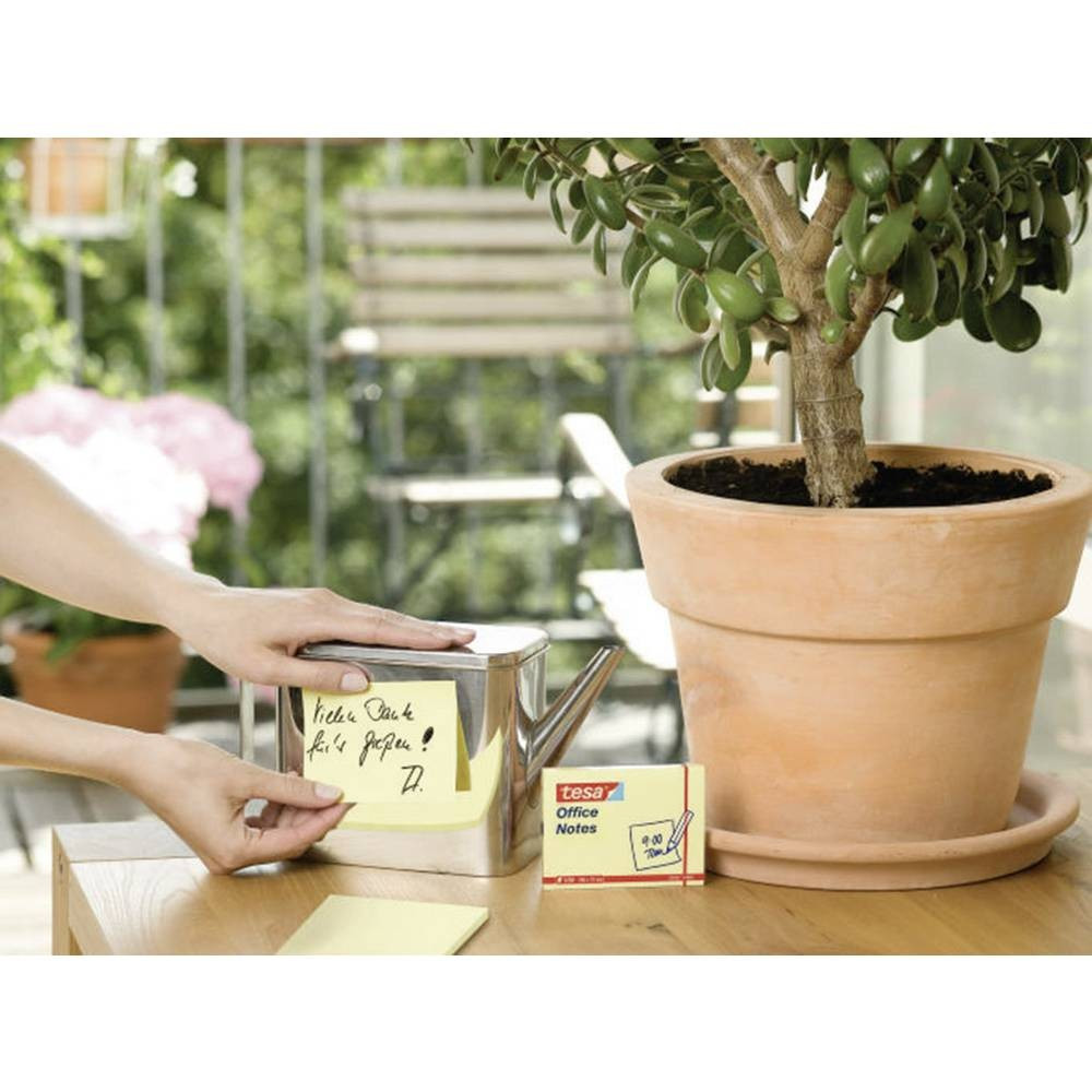 Bloc 400 feuilles Tesa Office Notes 75 x 75 mm / Jaune