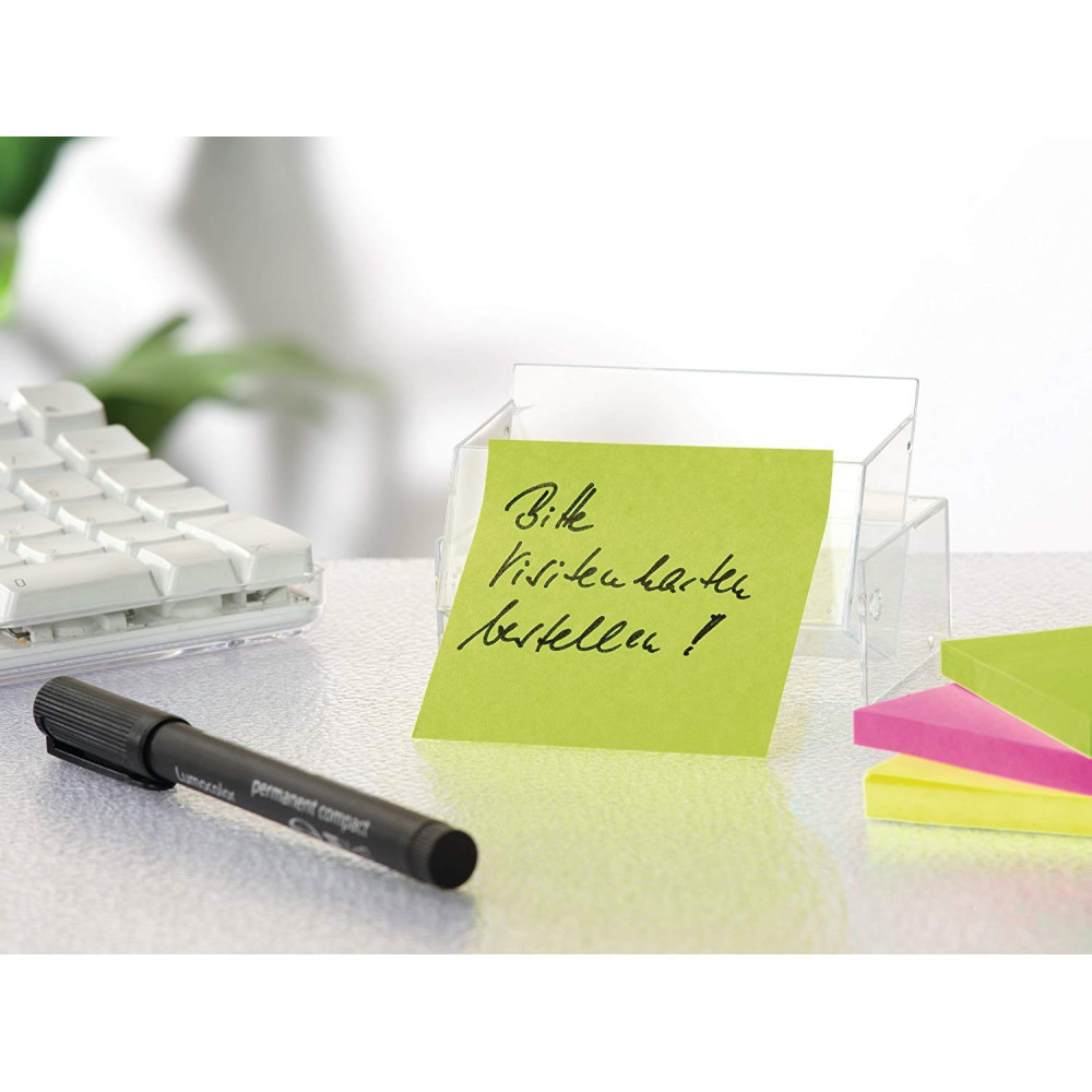 Bloc 320 feuilles Tesa Neon Notes 75 x 75 mm / Couleurs