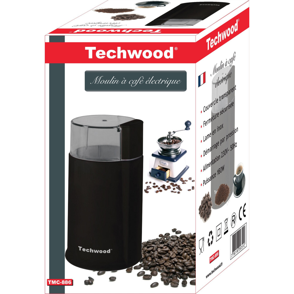 Moulin à café Techwood TMC-886